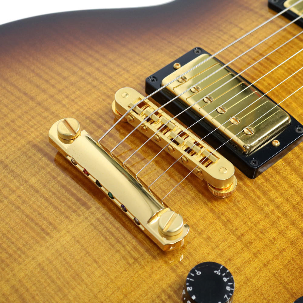 2003 Gibson Les Paul Studio Plus w/ AA Flame Maple Top in Desert