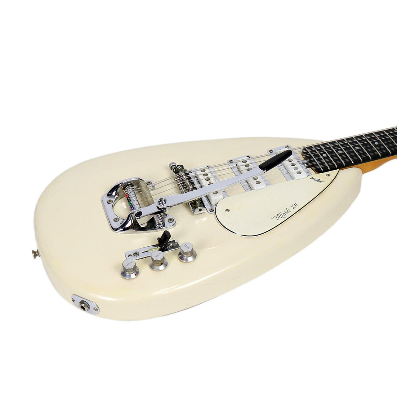 Vox エレキギター アイボリー VOX MARK V mini WH (White) エレキギター ミニギター ショート