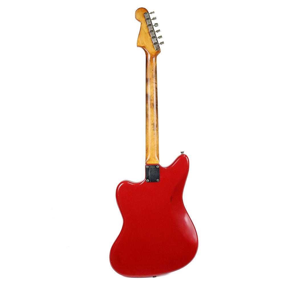 Vintage 1962 Fender Jazzmaster Electric Guitar Refinished Red
