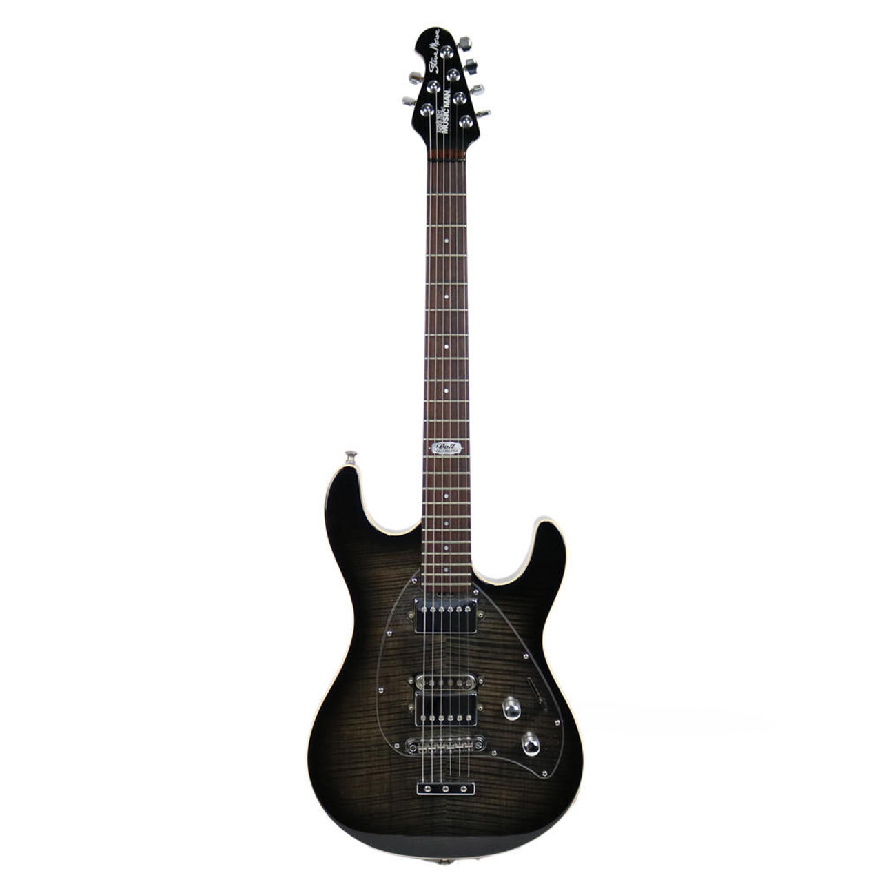 2012 Ernie Ball Music Man Darklord Morse w/ Flame Maple Top