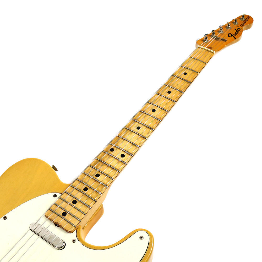 Vintage 1973 Fender Telecaster Electric Guitar Blonde Finish
