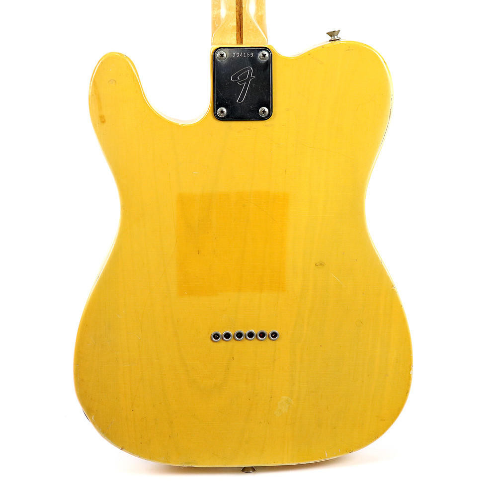 Vintage 1973 Fender Telecaster Electric Guitar Blonde Finish