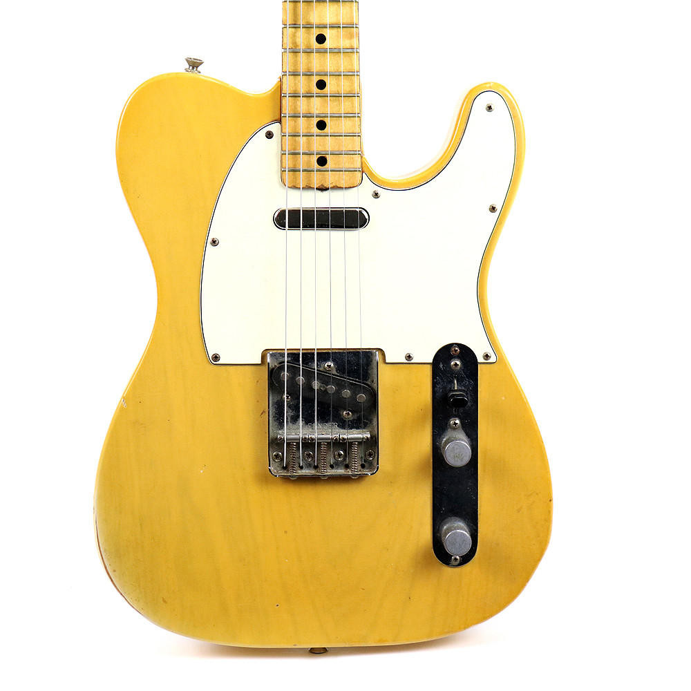 ギター Fender Hybrid 50s Telecaster US Blonde Vintage 1973 Fender Telecaster Electric Guitar Blonde Finish