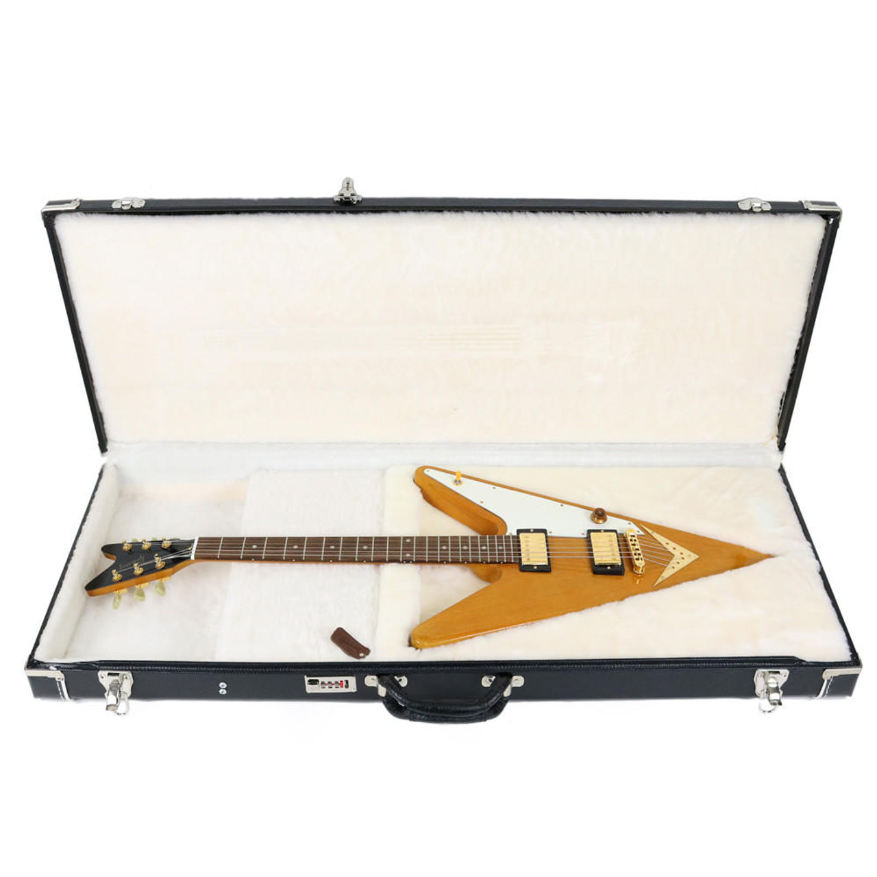 2007 Gibson Guitar of the Week Reverse Flying V in Trans Amber | Cream City  Music