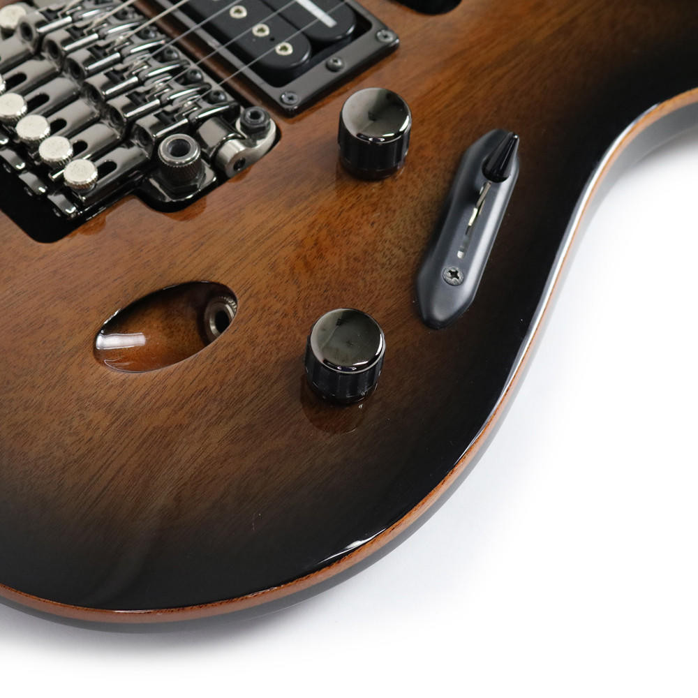 2013 Ibanez Prestige S5470 Electric Guitar in Transparent Black