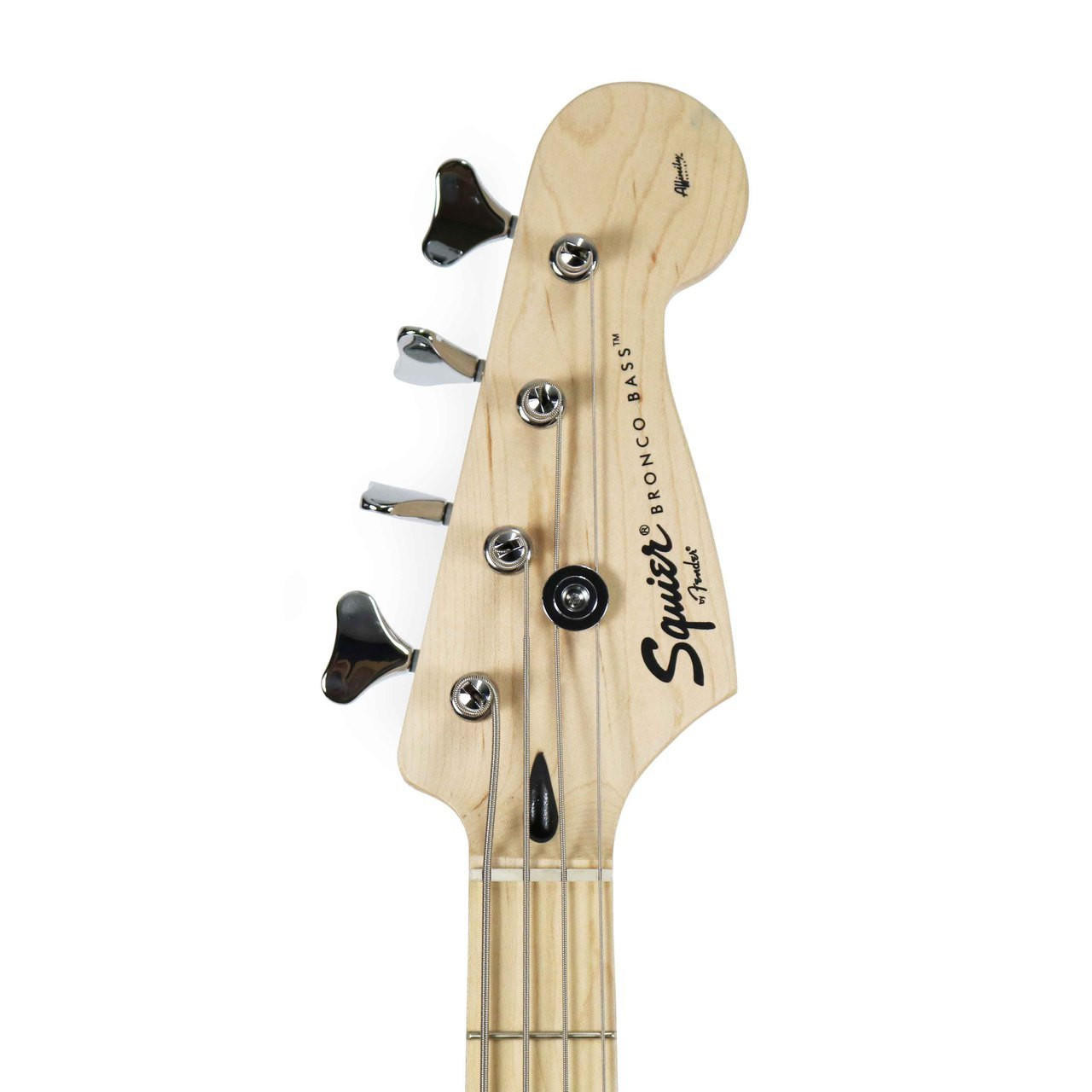 Squier Bronco Bass Maple - Black | Cream City Music