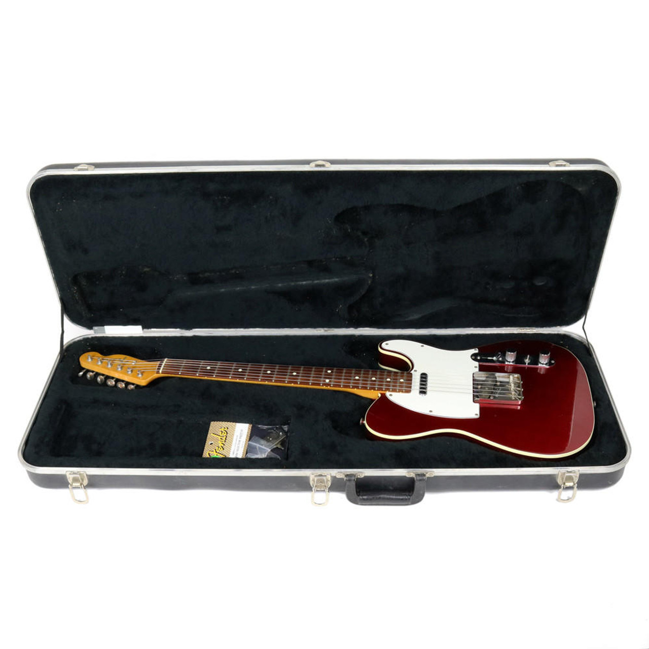 1987 Fender MIJ Telecaster Custom in Candy Apple Red | Cream