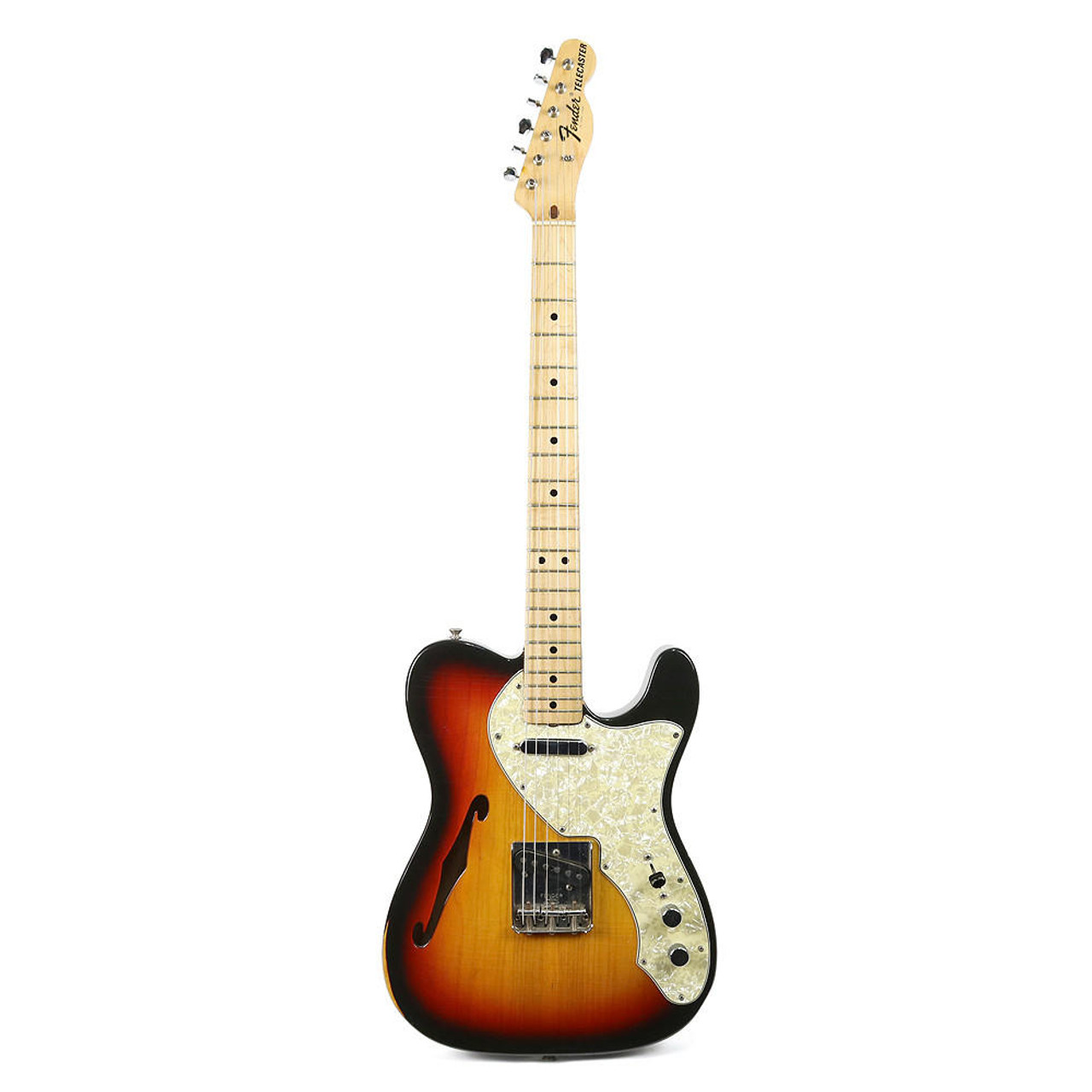 Fender Telecaster Thinline 69 Reissue Sunburst MIM | eBay