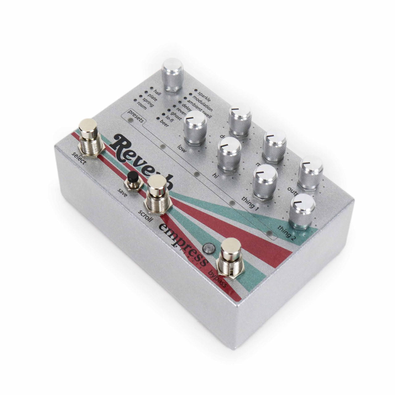 Empress Effects Reverb Effect Pedal | Cream City Music