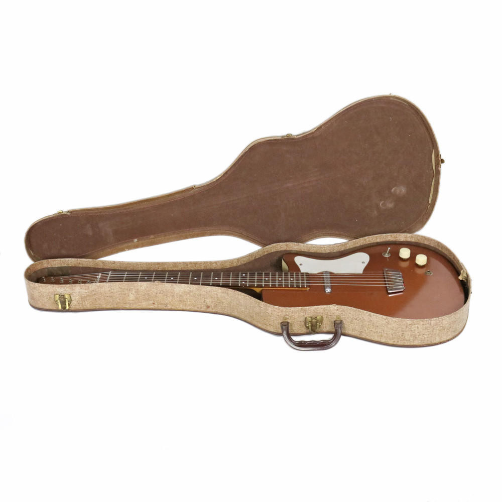 1962 Silvertone Model 1415 Electric Guitar in Bronze | Cream City