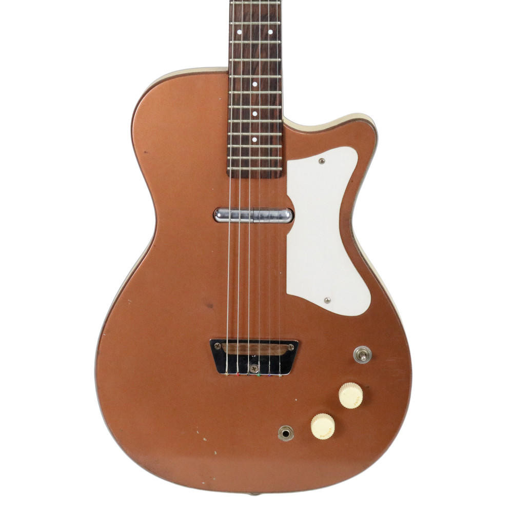 1962 Silvertone Model 1415 Electric Guitar in Bronze | Cream City