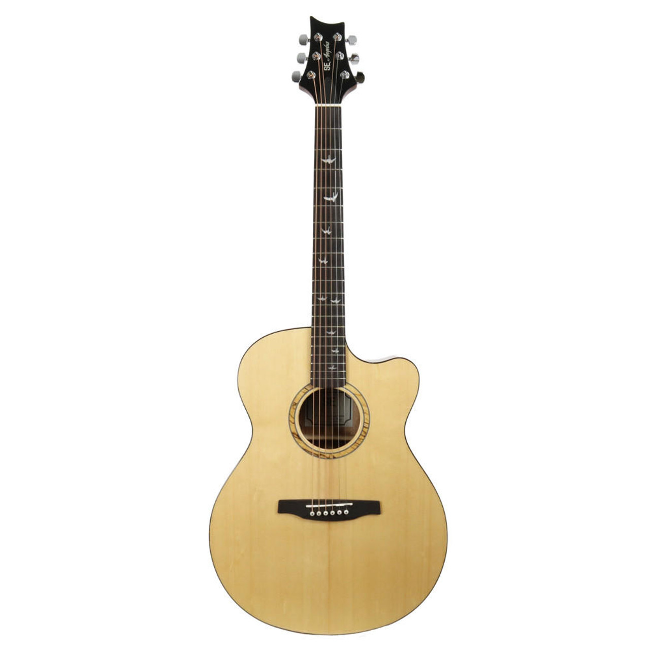 2015 Paul Reed Smith A15AL Alex Lifeson Signature Model Angelus Thinline  Acoustic Electric Guitar in Natural