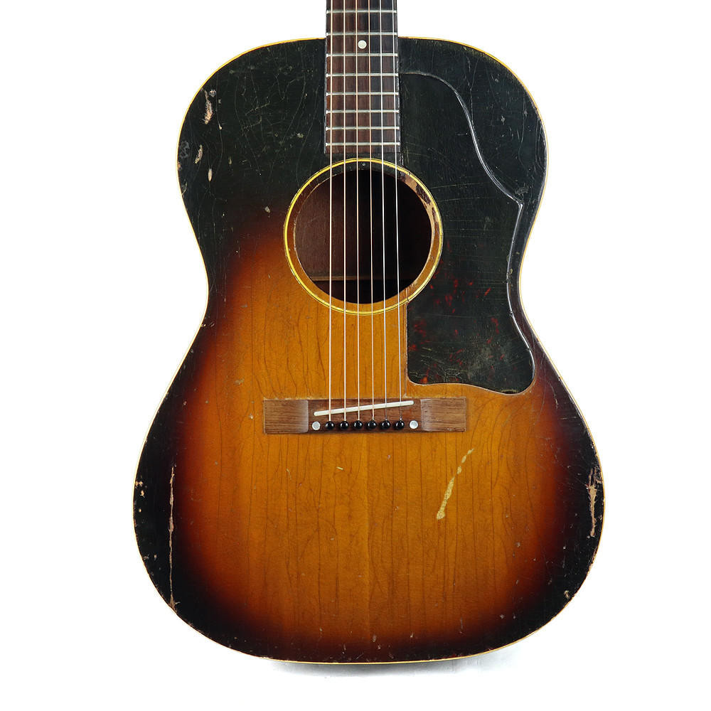 Vintage 1961 GibsonLG-1 Acoustic Guitar Sunburst Finish