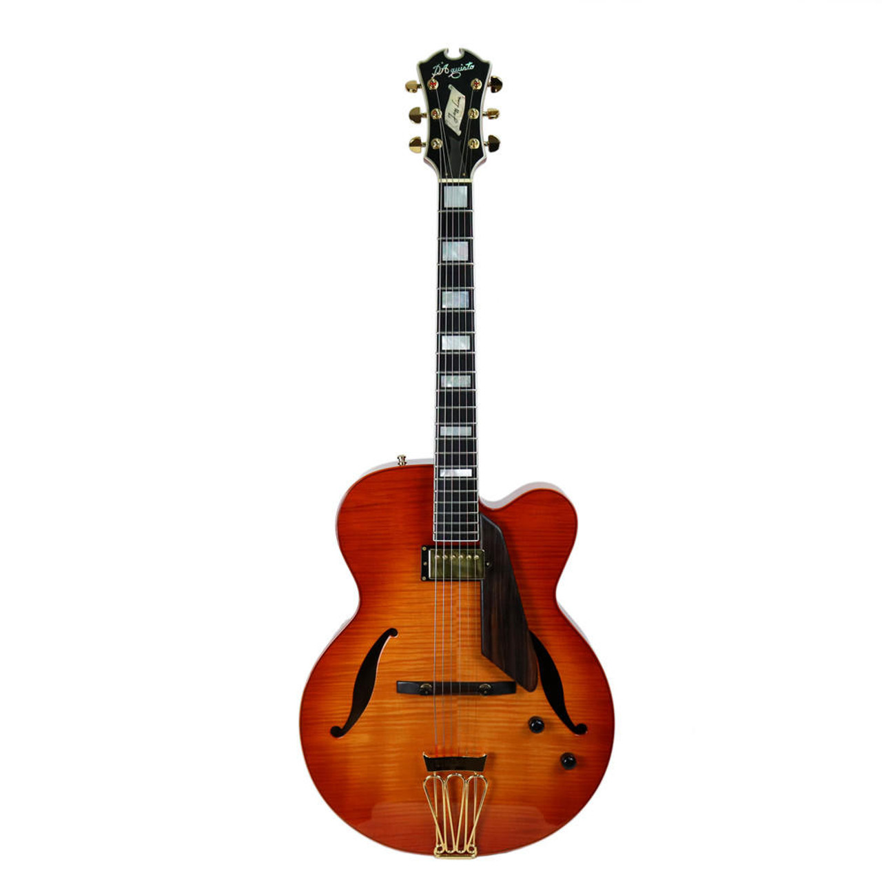 Used D'Aquisto Jazz Line Electric Archtop Guitar in Violin Sunburst Finish