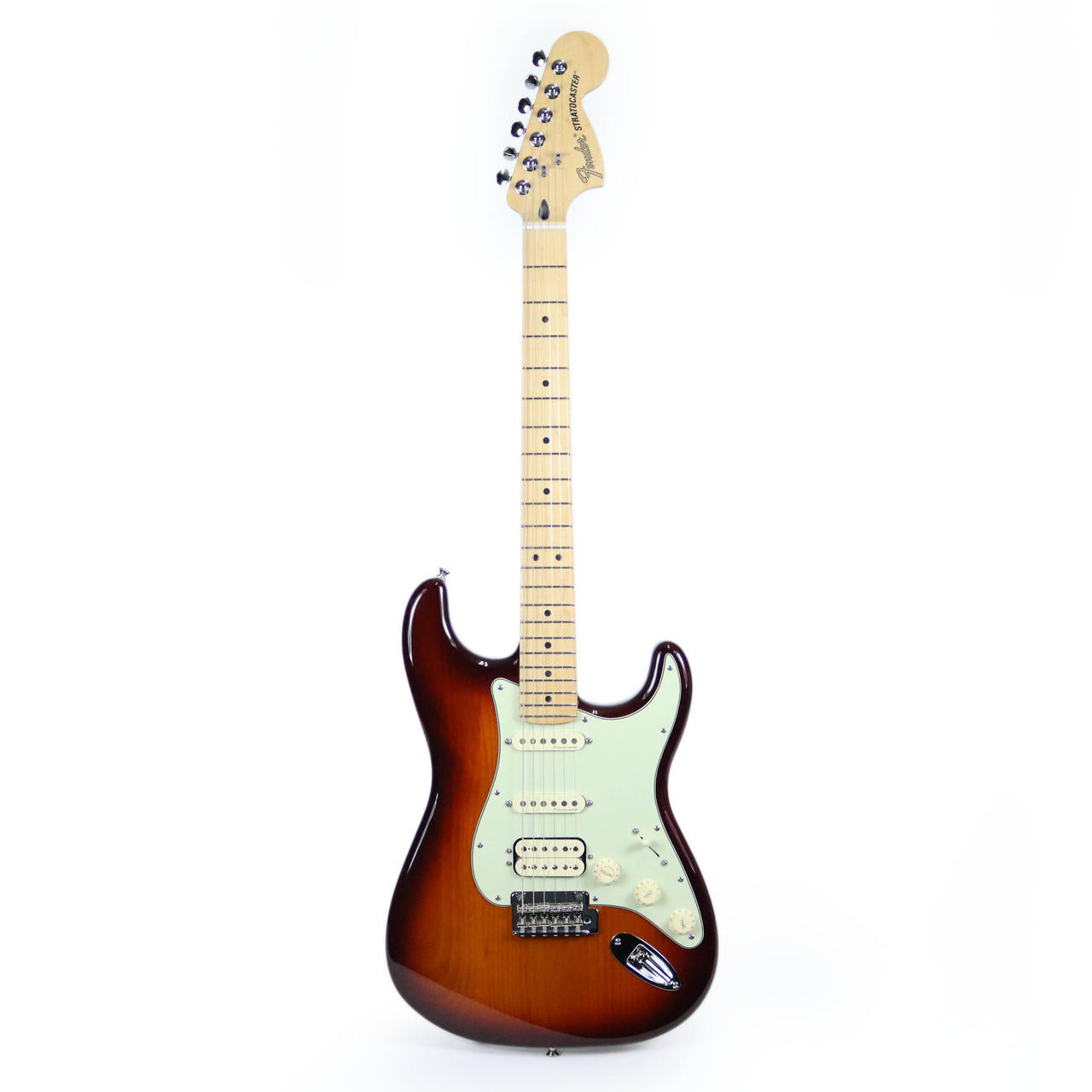 Fender Deluxe Stratocaster HSS Maple Fingerboard in Tobacco