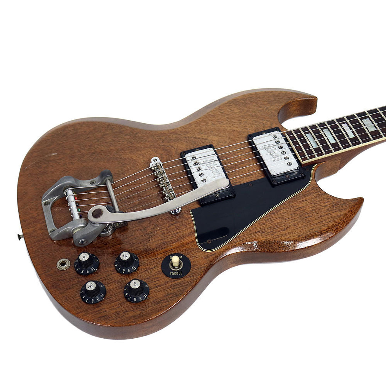 Vintage 1972 Gibson SG Standard Electric Guitar Natural