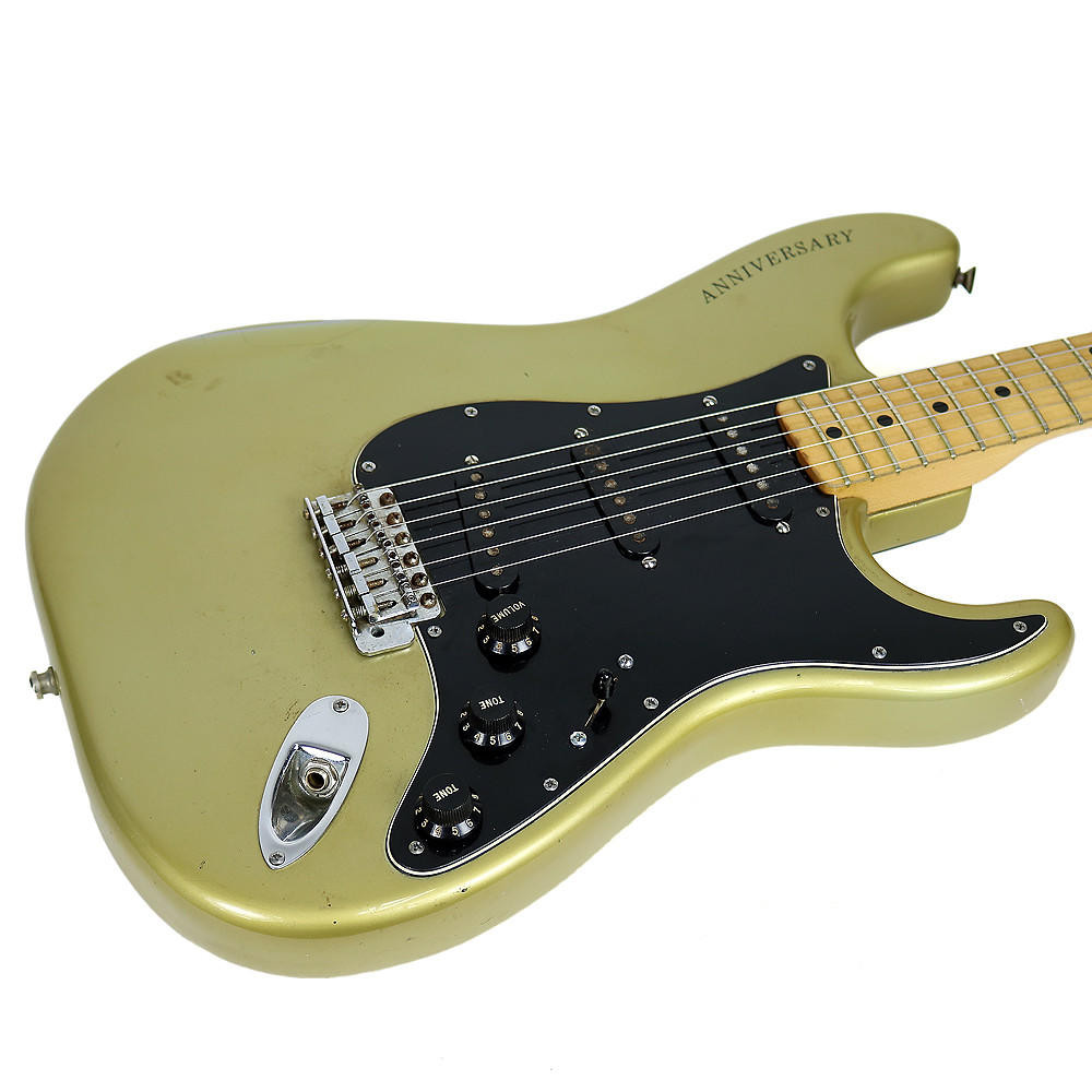 Vintage 1980 Fender 25th Anniversary Stratocaster Electric Guitar