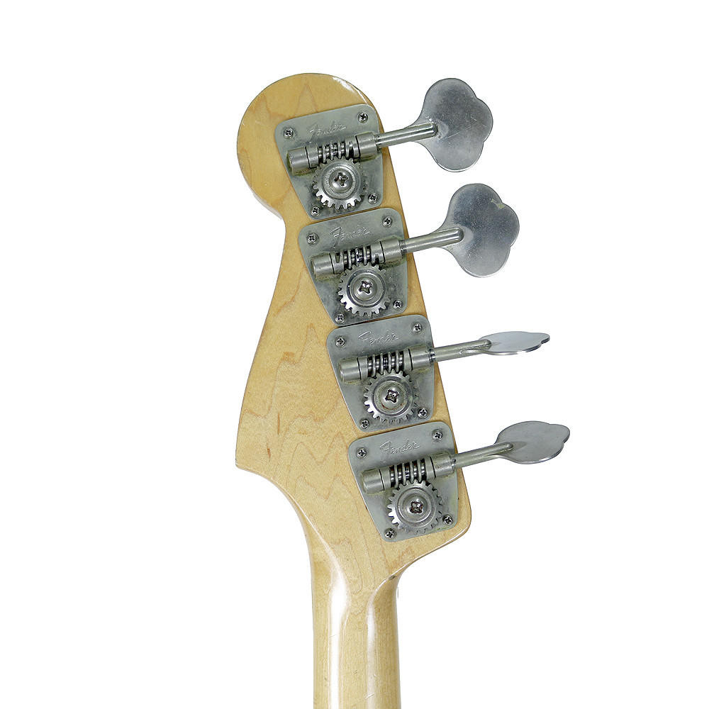 1969 Fender Jazz Bass Refinished Olympic White | Cream City Music