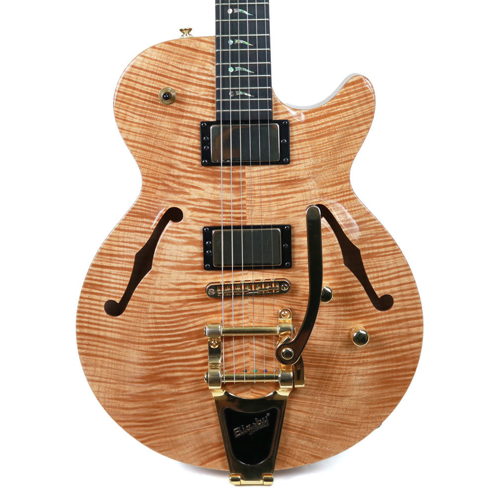 ギター KABAS CUSTOM EFFECTS Used USA Carvin Custom Shop SH-550 Electric Guitar Natural Flame