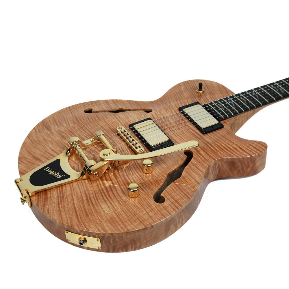 Used USA Carvin Custom Shop SH-550 Electric Guitar Natural Flame