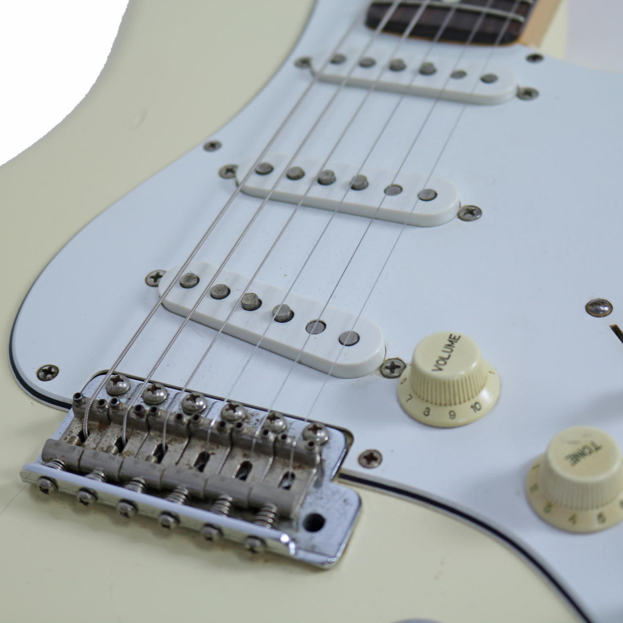 1986 Squier Stratocaster Electric Guitar Made in Japan Olympic