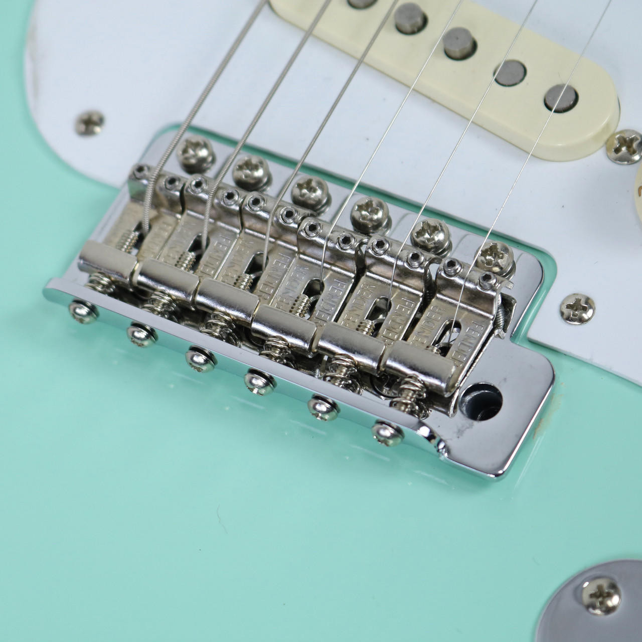 2003 Fender Stratocaster 50's Reissue Electric Guitar Surf Green