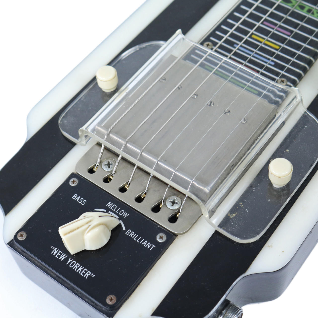 1955 National New Yorker Lap Steel Electric Guitar Black
