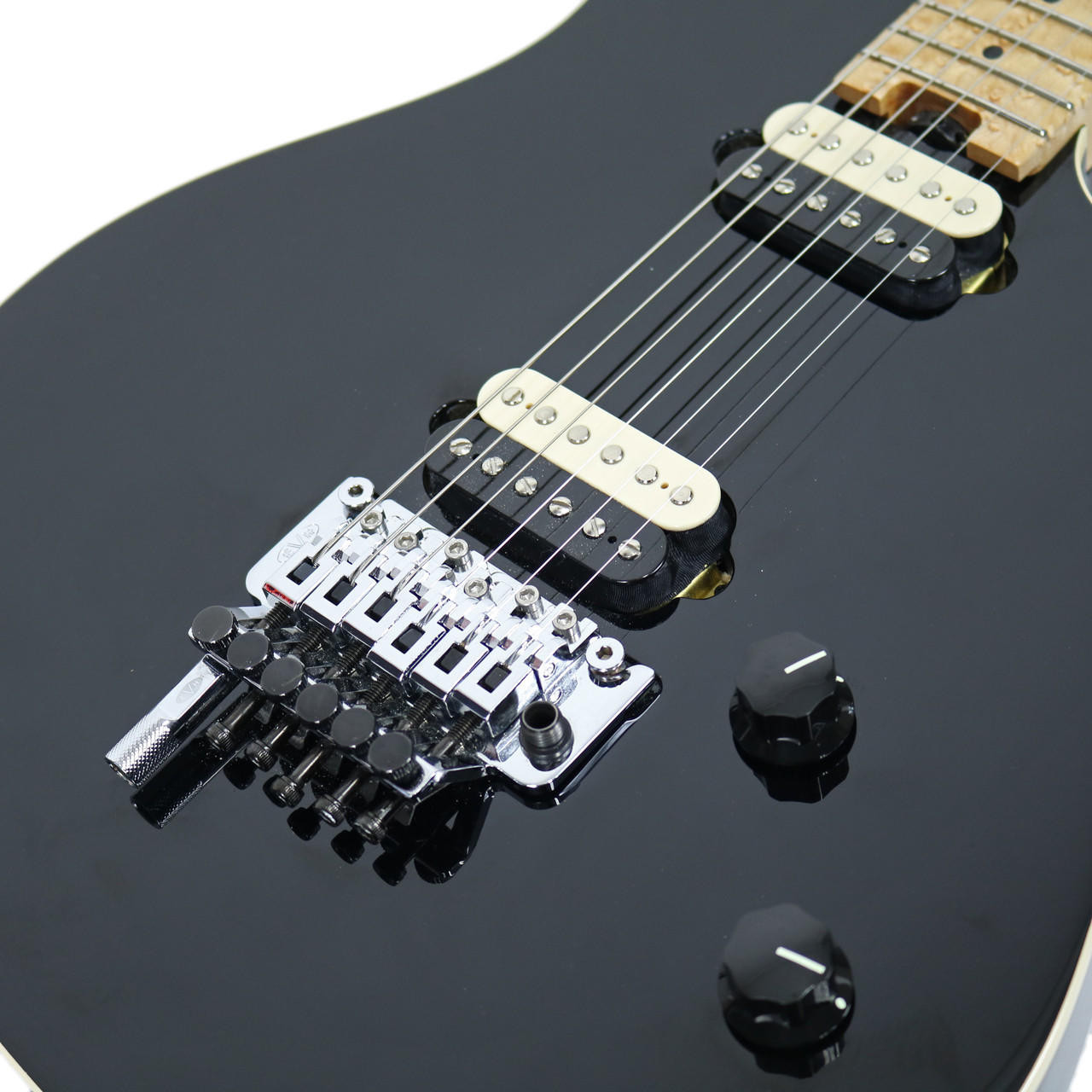 値下げしました。EVH Wolfgang Special Gloss Black EVH Wolfgang Special Electric Guitar - Gloss Black | Sweetwater