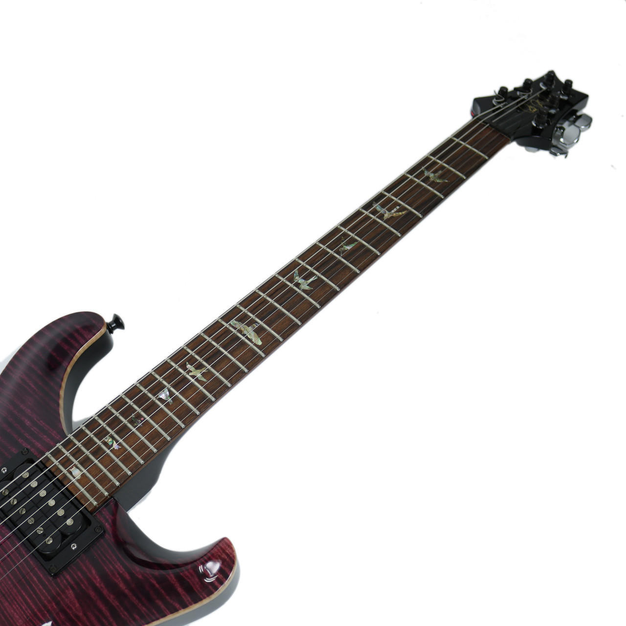 1997 Paul Reed Smith PRS Custom 24 Ten Top Electric Guitar Purple