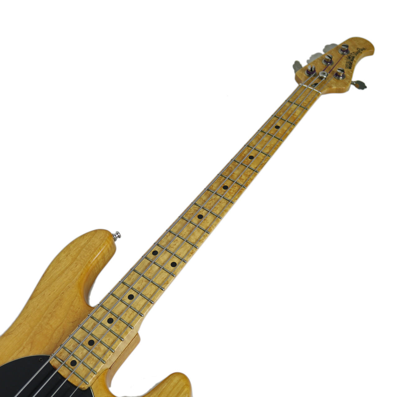 1990 Ernie Ball Music Man Stingray 4 Bass Guitar Natural Finish