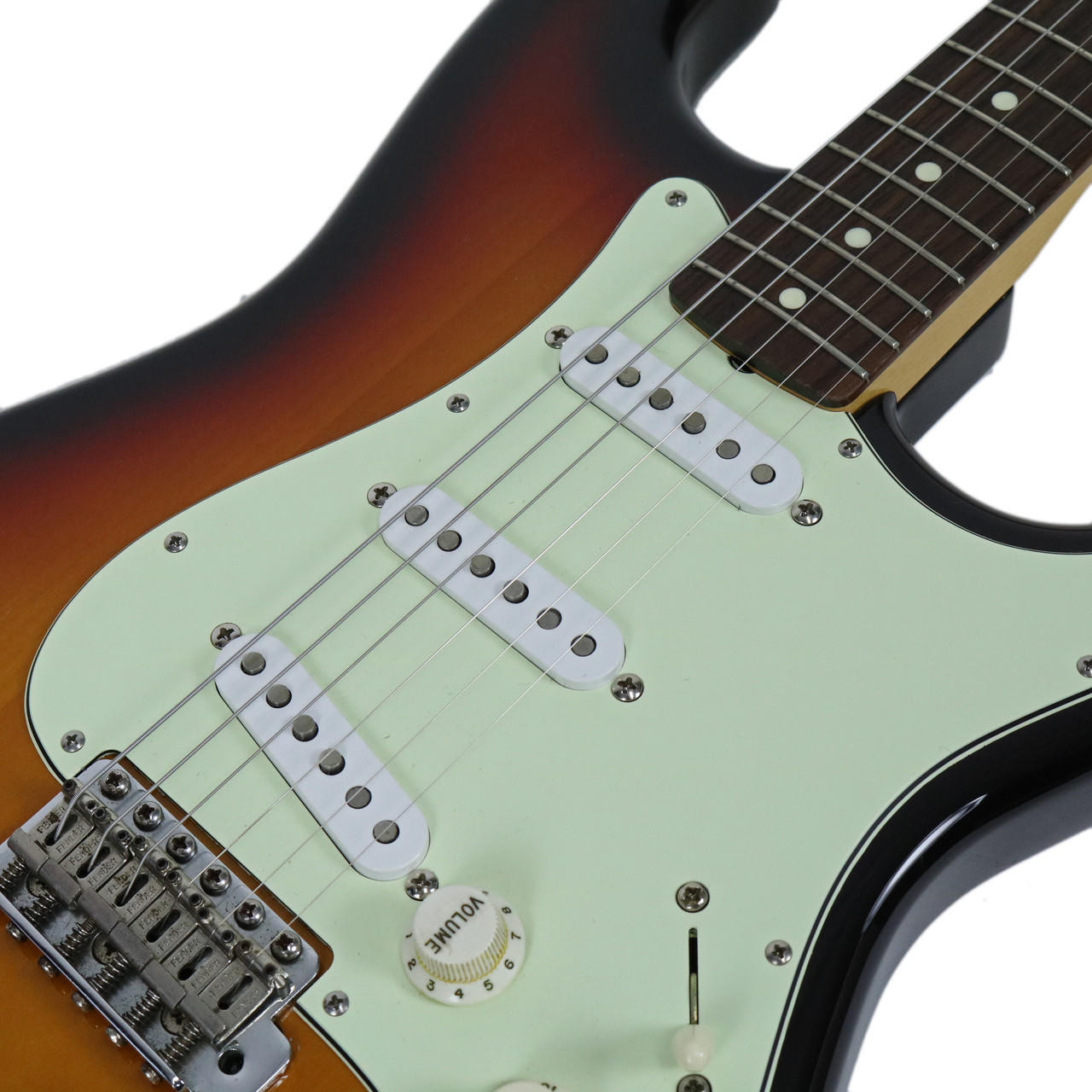 1998 Fender '62 Reissue Stratocaster Electric Guitar Sunburst Made