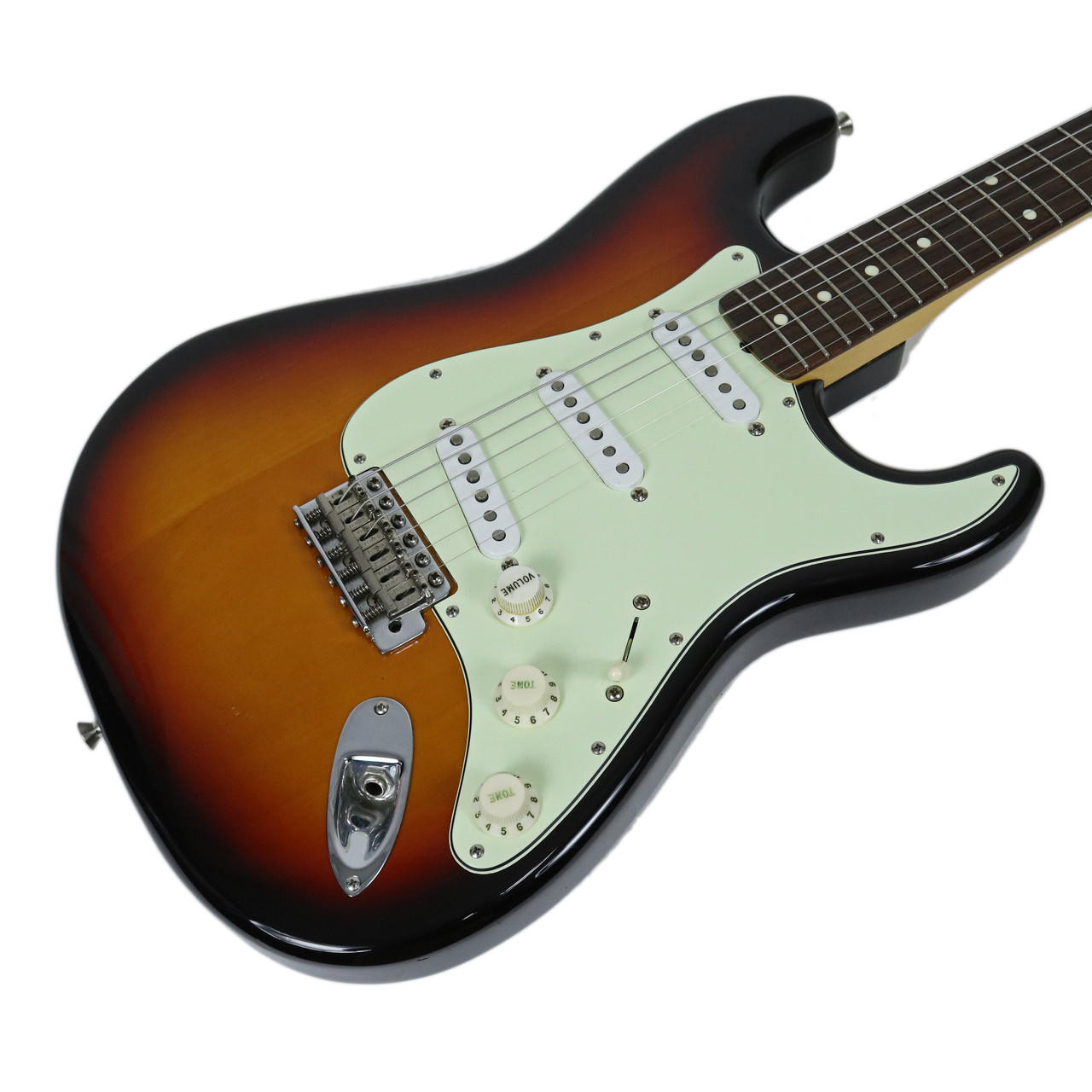 1998 Fender '62 Reissue Stratocaster Electric Guitar Sunburst Made