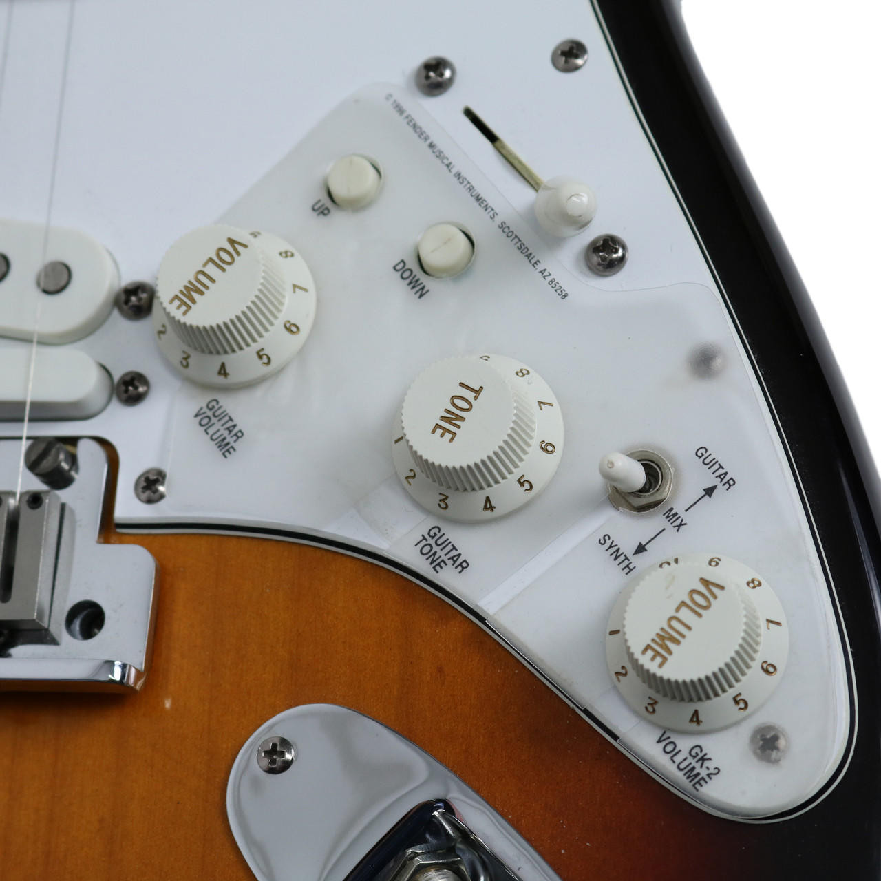 1996 Fender GK-2 Roland Ready American Stratocaster Sunburst