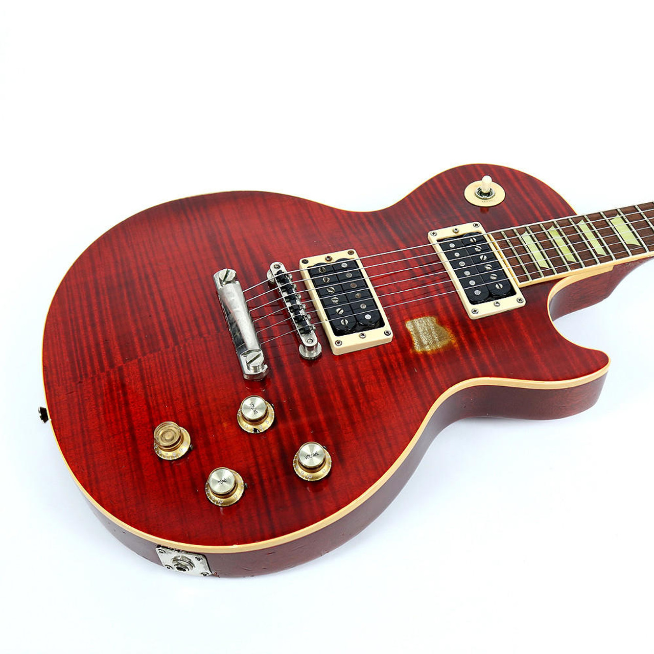 2000 Gibson Les Paul Classic Plus Top Electric Guitar Cherry 