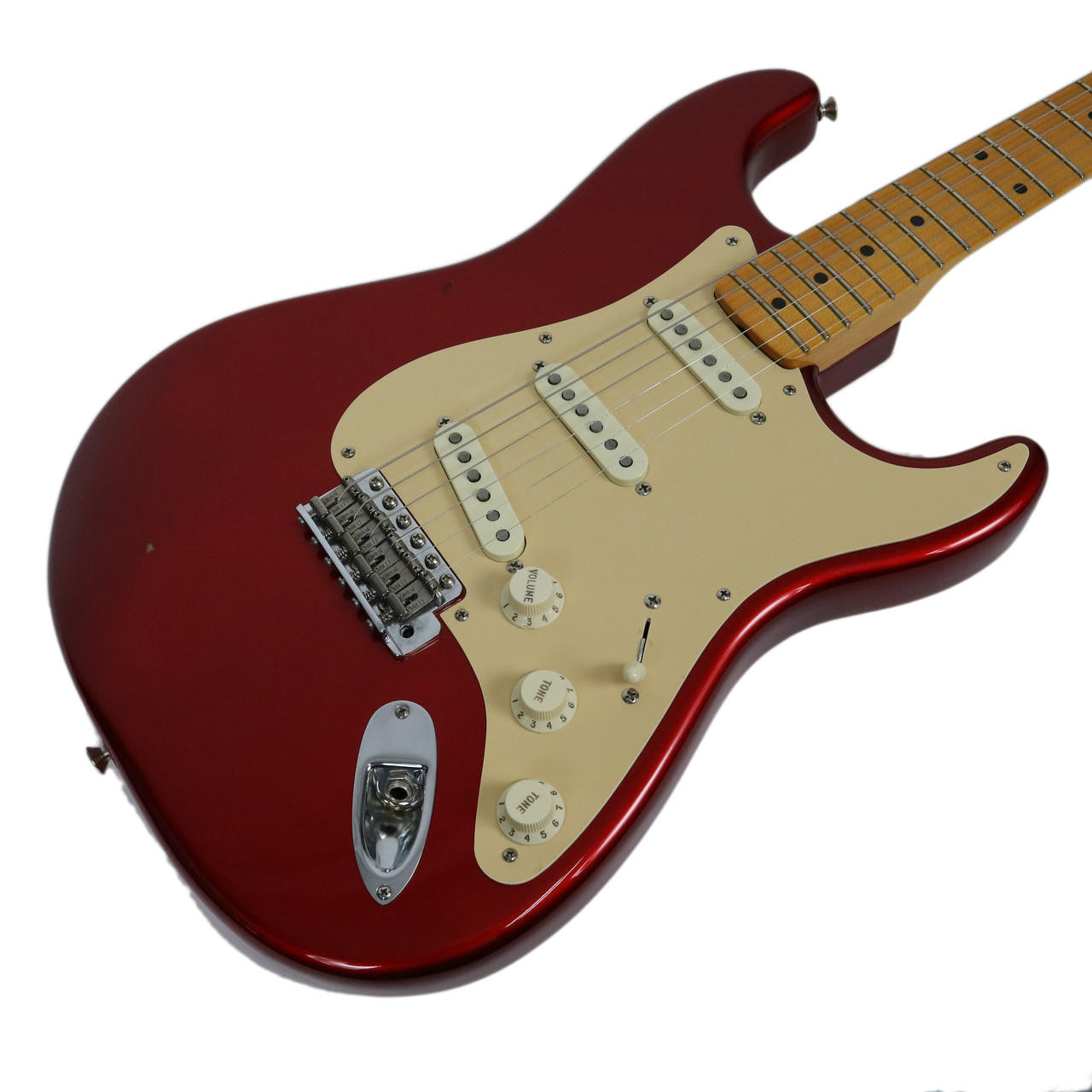 2006 Fender Eric Johnson Signature Stratocaster Candy Apple Red