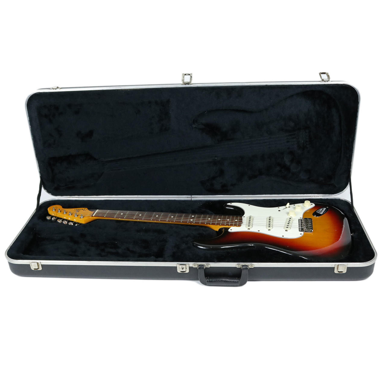 ギター Fender AmericanVintage Stratocaster 1983 1983 Fender Stratocaster Elite in Black finish | eBay