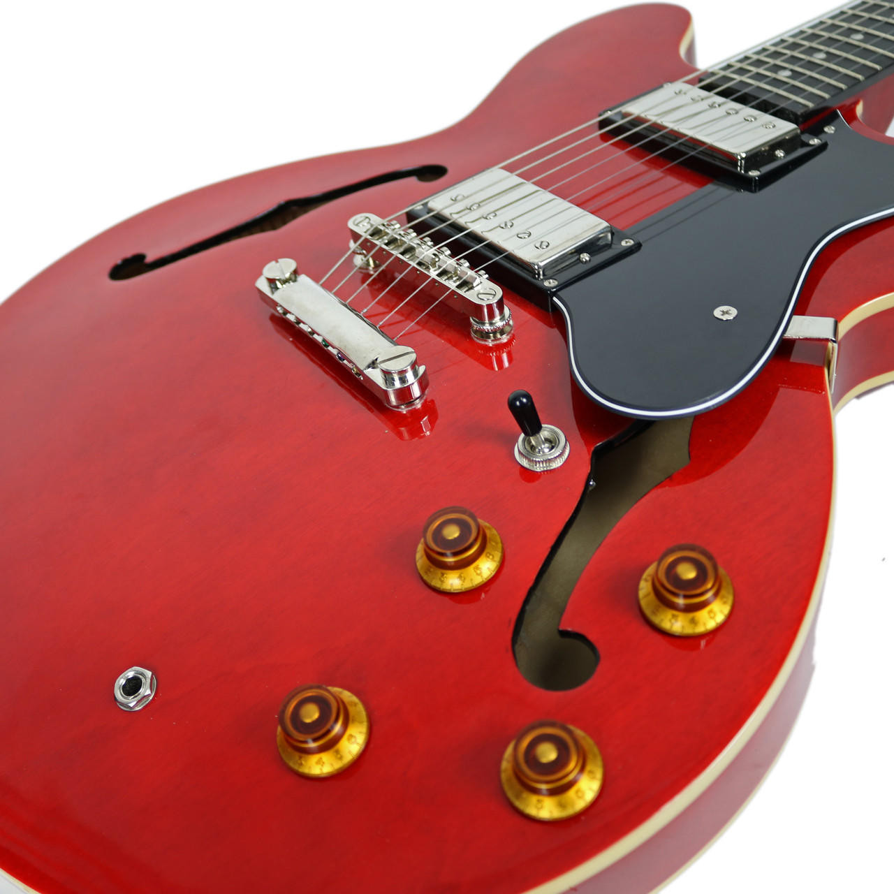 2015 Epiphone Dot Semi-Hollow Body Electric Guitar Cherry Finish