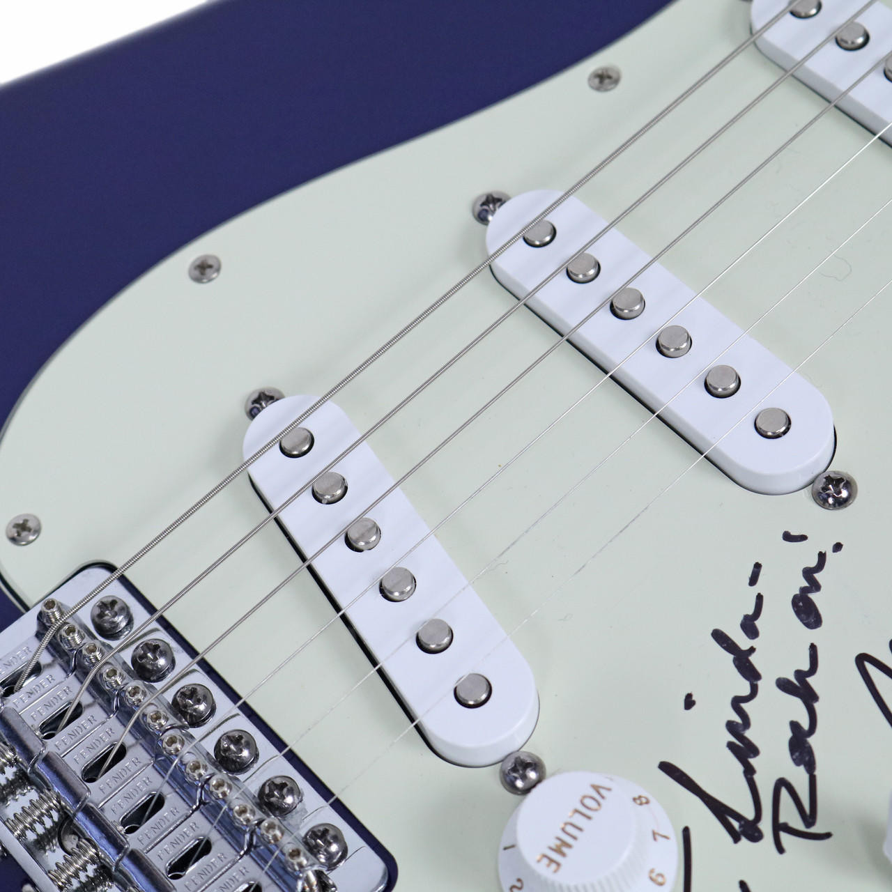 2001 Fender Standard Stratocaster Midnight Blue Finish
