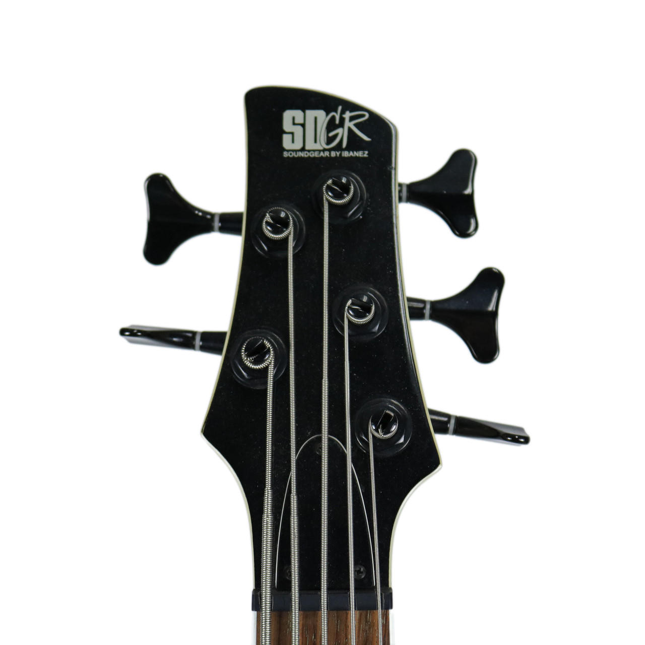 Used Ibanez Sound Gear SDGR 5-String Electric Bass Black Sparkle Finish