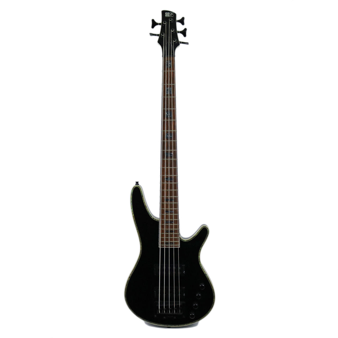 Used Ibanez Sound Gear SDGR 5-String Electric Bass Black Sparkle Finish |  Cream City Music