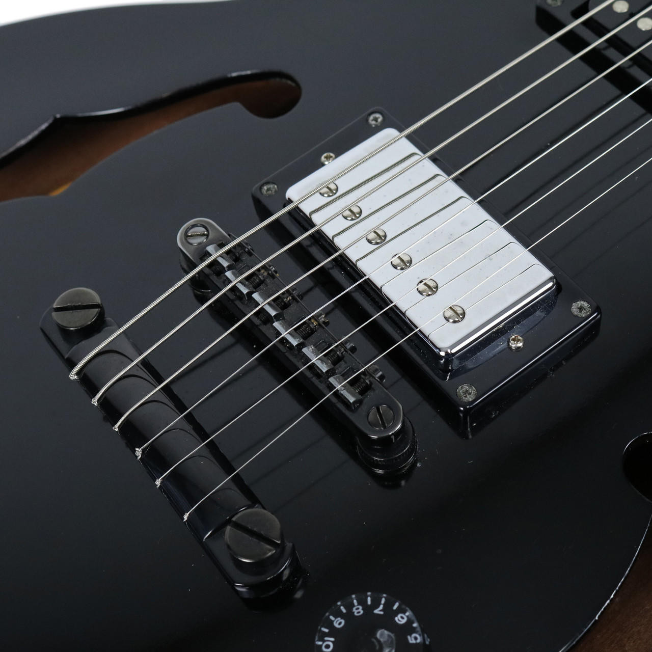 2005 Epiphone Dot Studio Semi-Hollow Body Electric Guitar Black