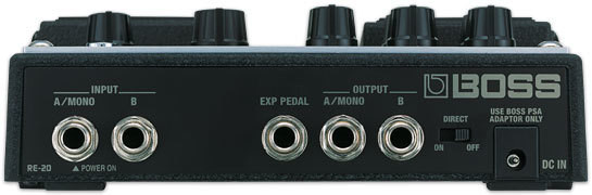 Boss RE-20 Space Echo Dual Effects Pedal | Cream City Music