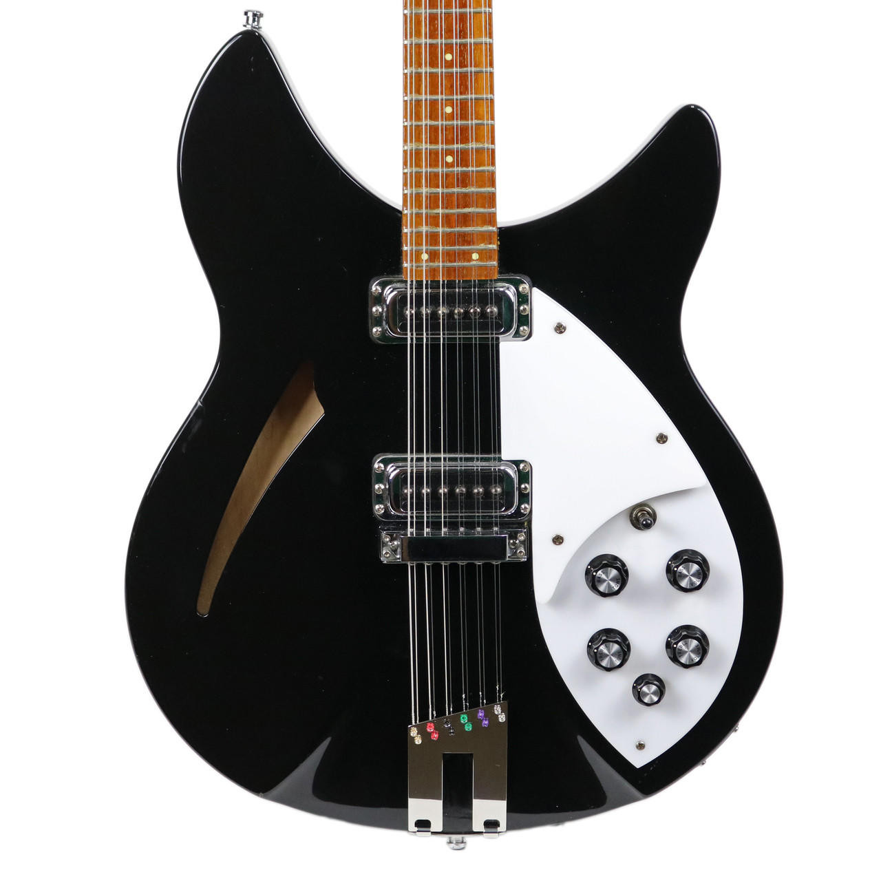 1992 Rickenbacker 330 12-String Semi-Hollow Electric Guitar Jetglo