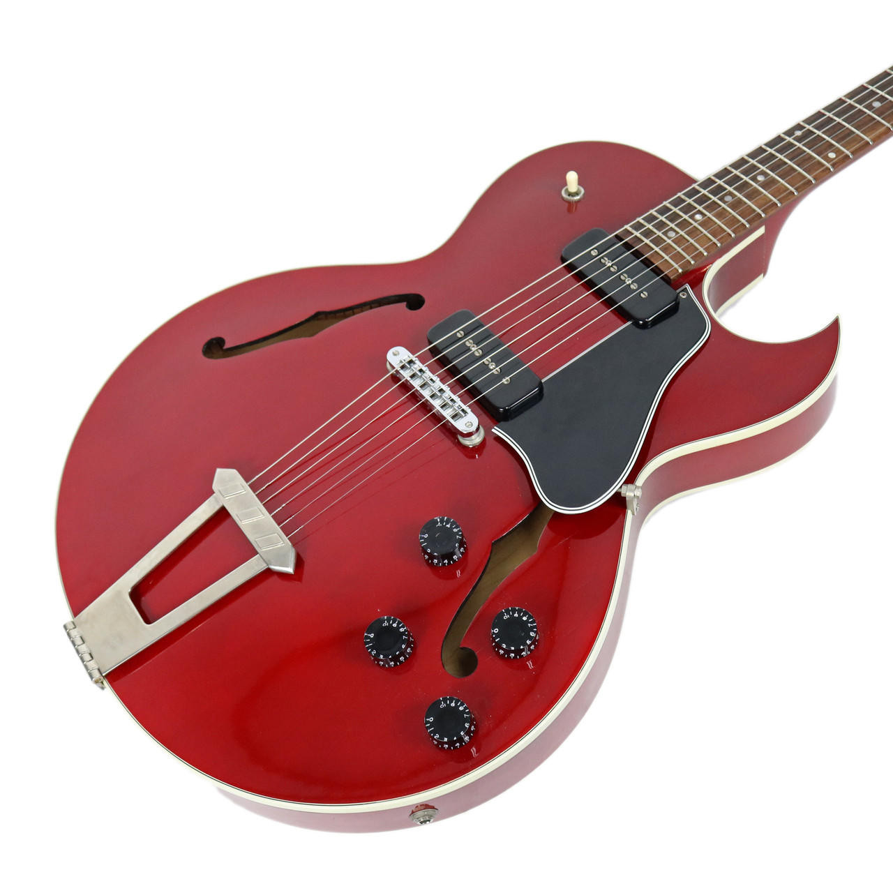 1993 Gibson ES-135 Semi-Hollow Body Electric Guitar Cherry Finish
