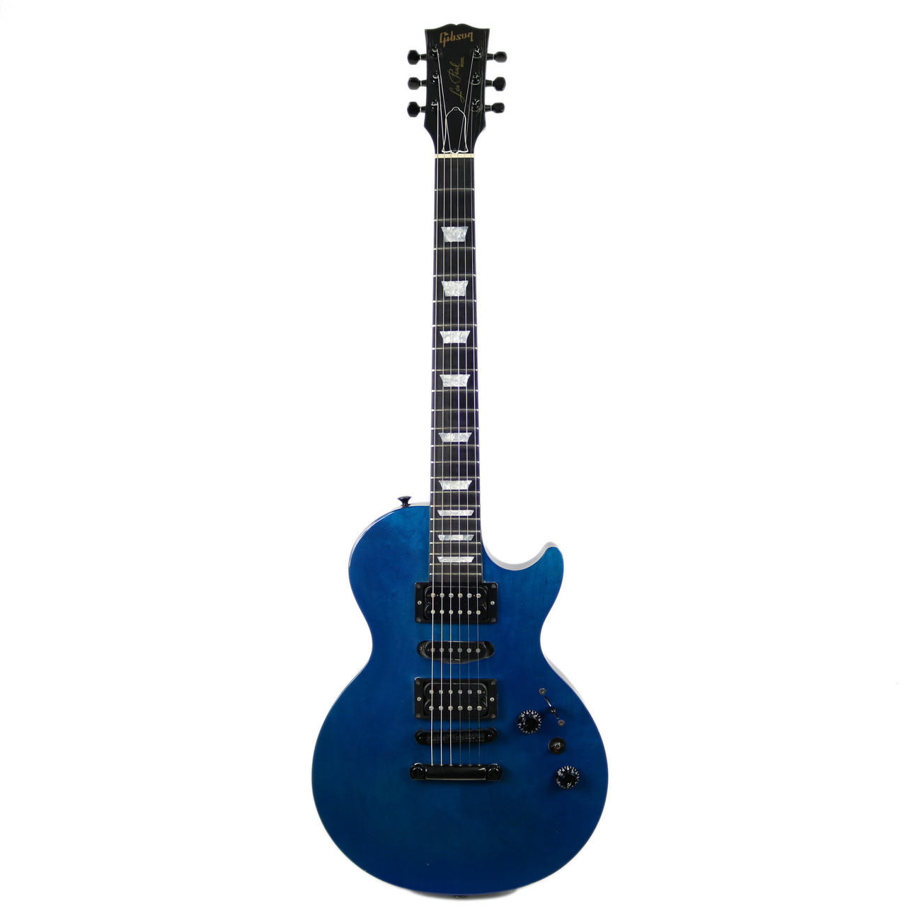 1992 Gibson Les Paul Studio Lite M-III HSH Translucent Blue Finish  