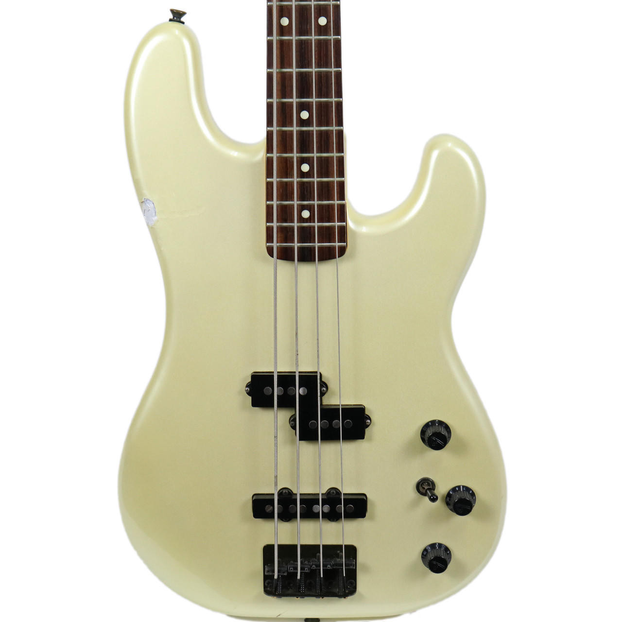 Vintage 1984 Fender Jazz Bass Special White Pearl Finish