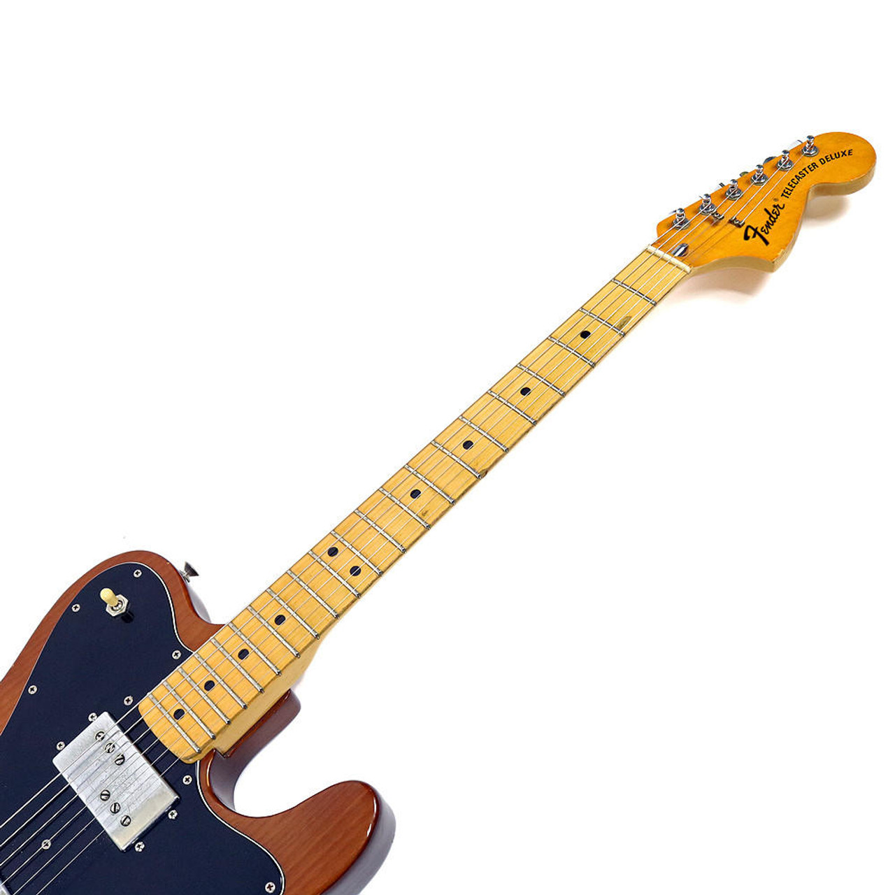 Vintage 1974 Fender Telecaster Deluxe Electric Guitar Walnut Finish