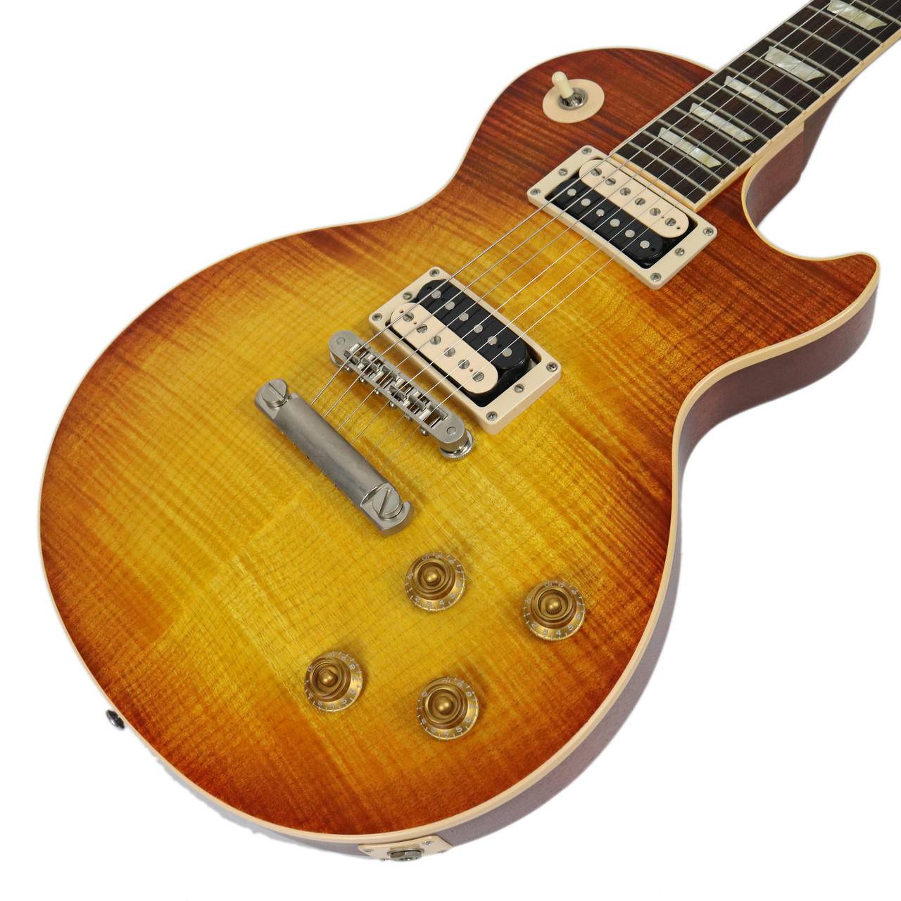 2005 Gibson Les Paul Standard Faded 50's Honeyburst Flame Finish