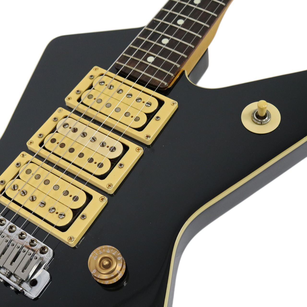 Vintage 1983 Ibanez X Series DT-155 Destroyer II Black Finish