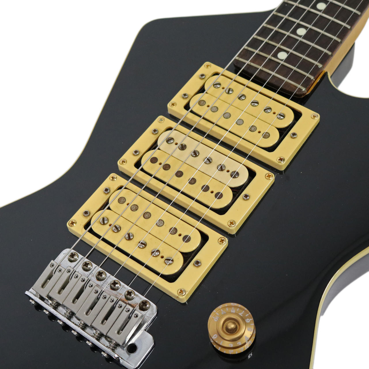 Vintage 1983 Ibanez X Series DT-155 Destroyer II Black Finish